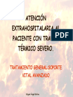 Atencion Extrahospitalaria Al Paciente Con Trauma Termico Severo