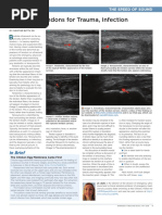The Speed of Sound Assessing Tendons for Trauma,.10