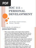 CHAPTER 1 - Personal Development