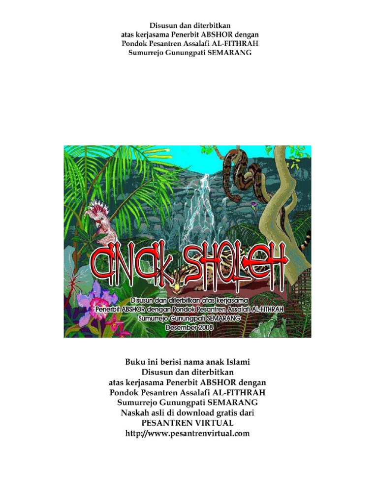 Anak Sholeh Pthpdf