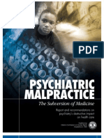 Psychiatric Malpractice