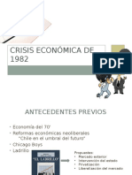Crisis Económica de 1982 Chile