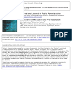 International Journal of Public Administration Volume 35 Issue 1 2012 (Doi 10.1080 - 01900692.2011.635278) Bøgh Andersen, Lotte Holm Pedersen, Lene - Public Service Motivation and Professionalism