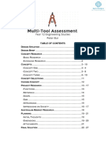 Multi-Tool Process Report