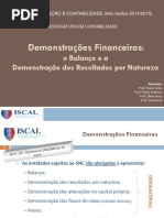 Demonstrações Financeiras