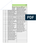 Lista de Cotejo Valores