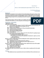 Understanding GST Part 14 CG Input Input Services