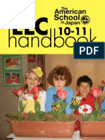 ASIJ Early Learning Center Handbook 2010-11