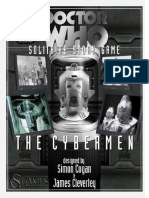 Doctor Who Unofficial Solitaire Game, by Simon Cogan: Classic Special - Cybermen