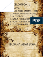 Busana Adat Jawa