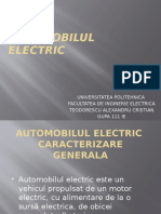 Automobilul Electric