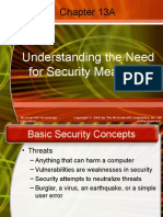 Chapter 13A: Understanding The Need For Security Measures