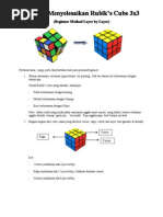 Download Tutorial Menyelesaiakn Rubiks Cube 3x3 by Bomo Wibowo Sanjaya SN33100262 doc pdf