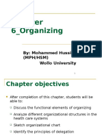 Chapter 6 Organizing