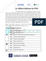 Computer Abbreviations in PDF