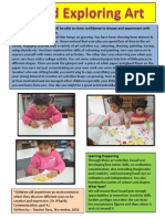 Learning Objectives: Souad Will Be Able To Show Confidence To Choose and Experiment With Materials and Explore Actively