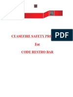 ..Cease Fire Safety Quotation - Docx Restro Bar