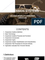 Suspension Systems on Armored Vehicles