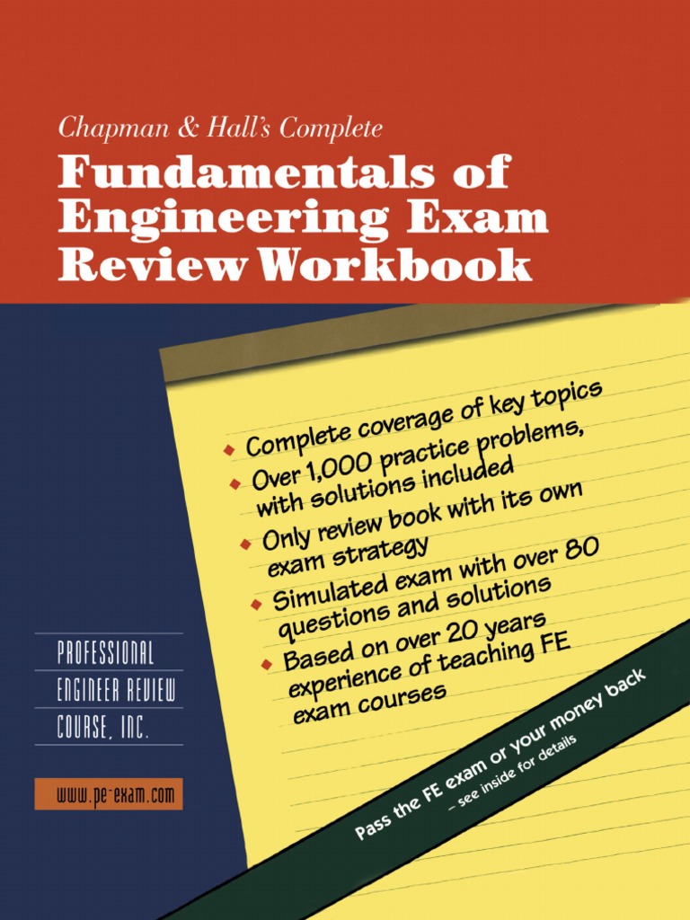 Fe Exam Review Book | PDF | Yield (Engineering) | Bending
