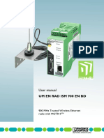 User Manual: Um en Rad Ism 900 en BD