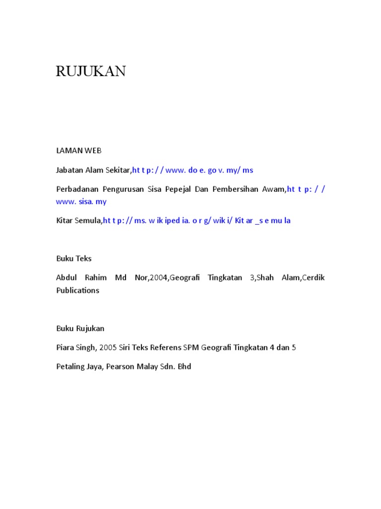 Rujukan Geografi Tingkatan 3 dan 4 | PDF | Ilmu Sosial | Kajian Bahasa ...