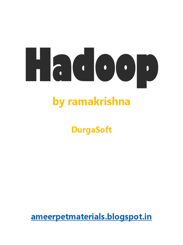 Understanding Hadoop and Big Data | PDF | Apache Hadoop | Map Reduce