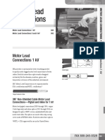 Motor Lead Connection 