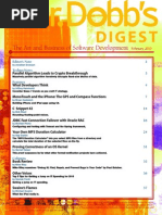 Dr. Dobb's Digest, Feb 2010