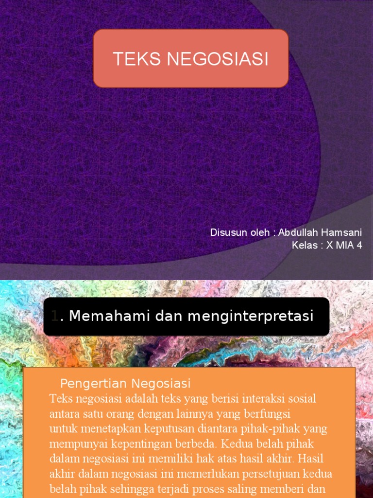 Power Point Teks Eksplanasi Kelas Xi