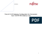 FarLinX X.25 Gateway Configuration