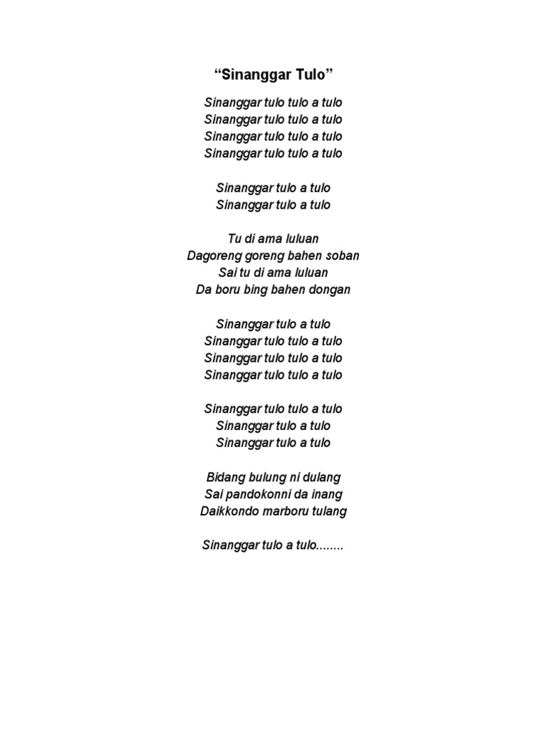 Lirik Lagu