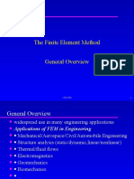 The Finite Element Method: A General Overview and Applications in Engineering