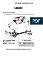 Manual Toastmaster Bread and Butter Maker PDF-crack