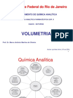 Química Analítica Volumetria - DQA UFRJ