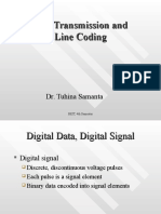 Data Transmission Line Coding Techniques