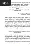 Avaliação Institucional No Ensino Fundamental