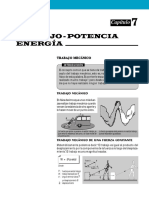 Ejercicios trabajo potencia y energa