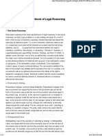 Five Rules For Legal Reasoning