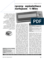 Alfanumeryczny Wyświetlacz LCD Z Interfejsem 1-Wire: Rekomendacje
