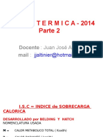 Carga Térmica - 2014.2