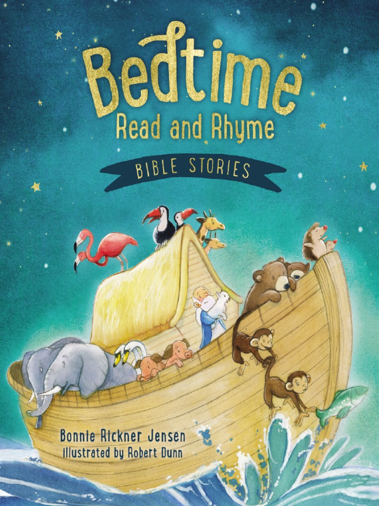 Bedtime Read and Rhyme Bible Stories Noah's Ark Adam And Eve