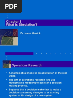 What Is Simulation: Dr. Jason Merrick