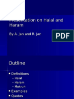 Presentation on Halal and Haram