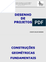 Aula 2 - Desenho de Projetos - Construções Geométricas Fundamentais