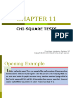 Chi-Square Tests: Prem Mann, Introductory Statistics, 7/E