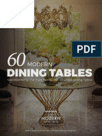 60 Modern Dining Tables