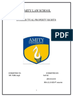 Amity Law School: Intellectual Property Rights