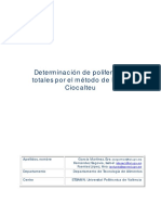 Determinacion de Polifenoles