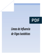 Clase 01 - Lineas de Influencia - Vigas Isostaticas