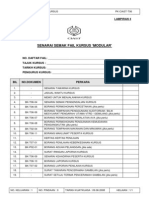 Checklist Ian Kursus ISO